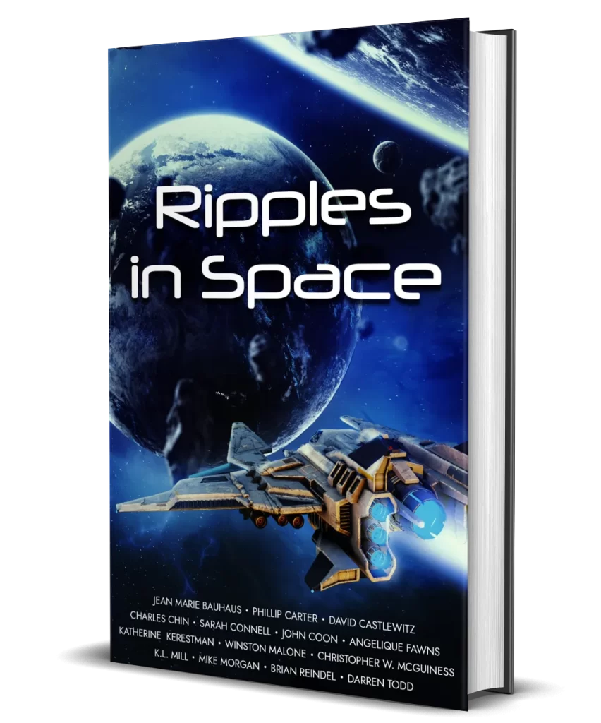 Ripples in Space short story anthology - edited by John Coon and featuring a story by Jean Marie Bauhaus
